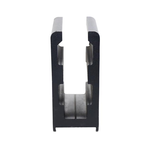 Tempered Laminated Glass Balustrade Fittings for in Frameless U Channel Glass Railing