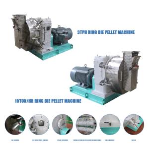 10 T/H Wood Ring Die Pellet Mill Organic Fertilizer Manure Biomass Sawdust Wood