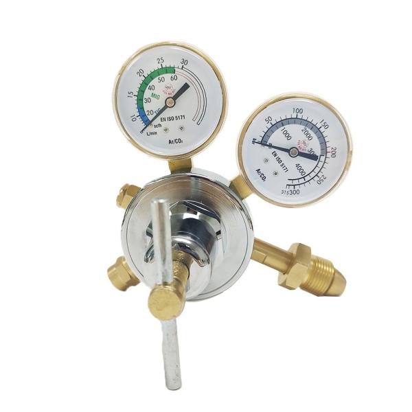 Argon CO2 Gas Welding Regulator Kit for Mig and TIG Welder Dual Scale Gauge Included