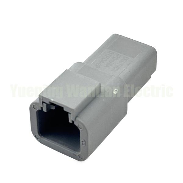 2 Pin DTP04-2P ATP04-2P DEUTSCH DTP Gray Receptacle Connector Waterproof Electrical Connector