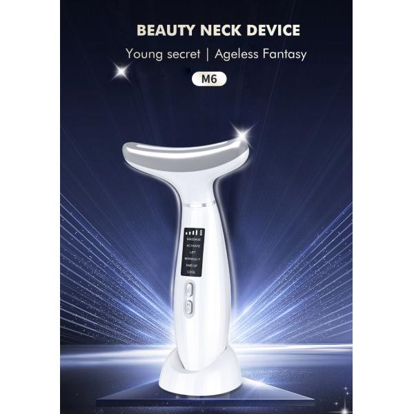 Micro-Current Heating Neck Beauty Device for Electric Massage and Wrinkle Removal
