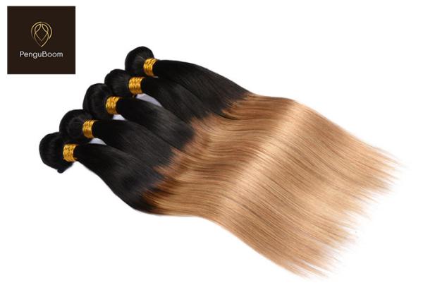 No Knot 1b 27 ST Colored Human Hair Bundles Water Friendly