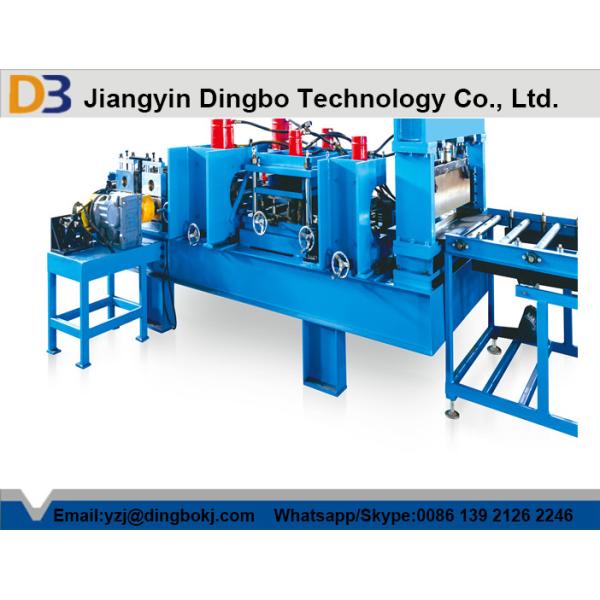 Metal SteelCable Ladder Manufacturing Machine With Cutting Cr12 Blade
