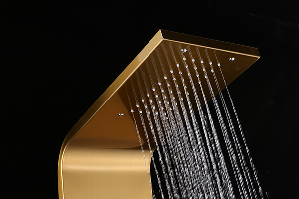 Rainfall Top Sprayer Shower Head Panel , Stainless Steel Shower Panel ROVATE