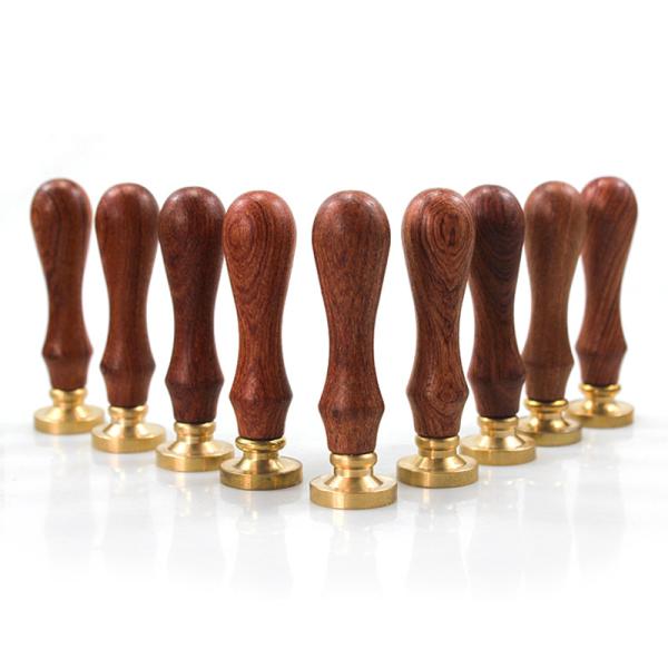 Kit de sellos con sello de cera de madera Sellado de cera, sobres calientes, lápices metálicas para sellos de cera, artesanía, decoración