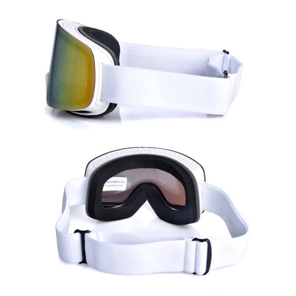 Three Layer Foam Polarizer Anti Fog Outdoor Sports Snowboard Ski Goggles for Woman
