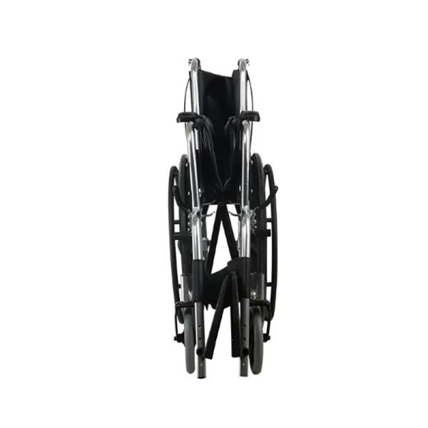 Chaise roulante manuelle pliable et portable conçue pour les personnes âgées et handicapées