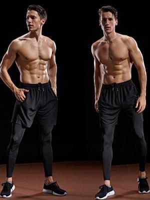 Lightweight Mens Running Shorts Brief Lining 100% Polyester For All Seasons