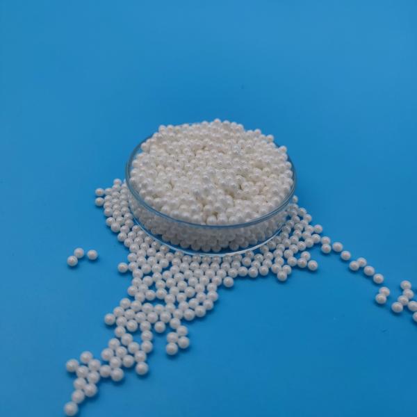 Chemical Composition Al2O3 Ceramic Bead Blasting with Long Service Life