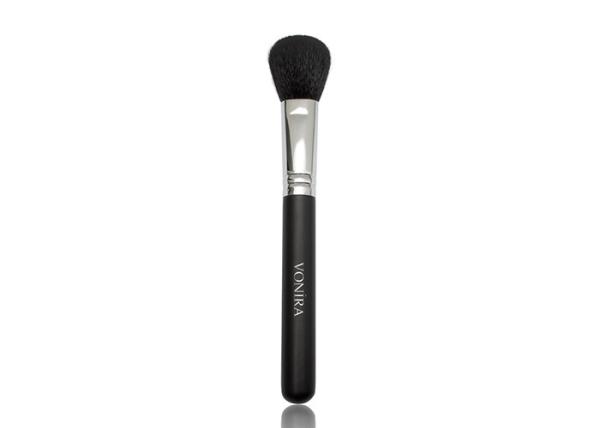 Hot Selling Natural Goat Hair Precision Powder Makeup Brush With Copper Ferrule