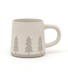 Christmas Coffee Mug Ceramic Stoneware Mugs Gift Ceramic Mug With 3D Silk Print