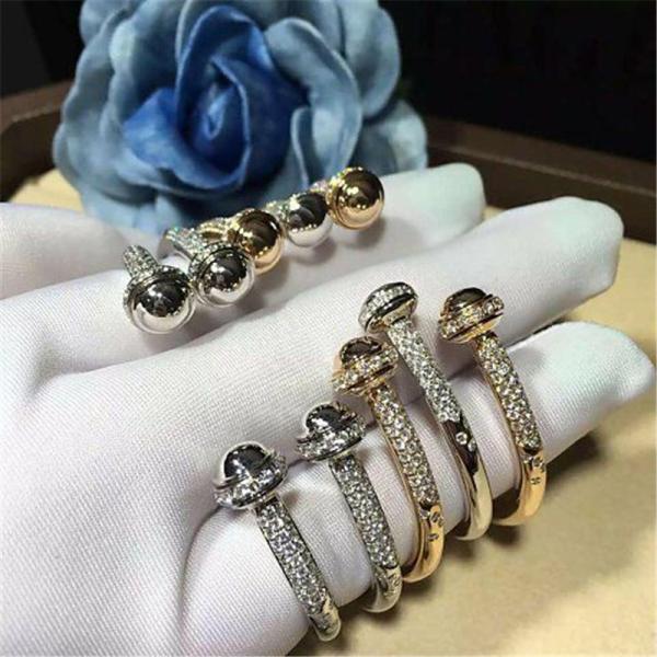 Luxury jewe factory bracelet  gold diamond 18k gold  white gold yellow gold rose gold diamond bracelet