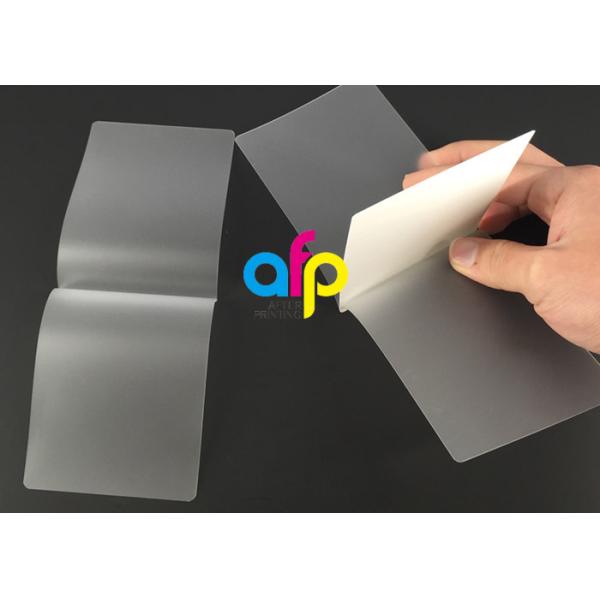 Dry PET Pouch Lamination Film 80micron 60 Micron For Office Document Lamination