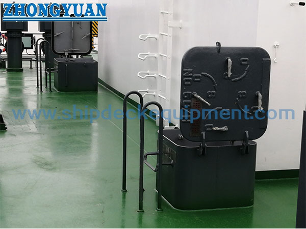 Тип люковое закрытие CB/T 3728 b Weathertight небольшое стальное с оборудовать 4 собак морской