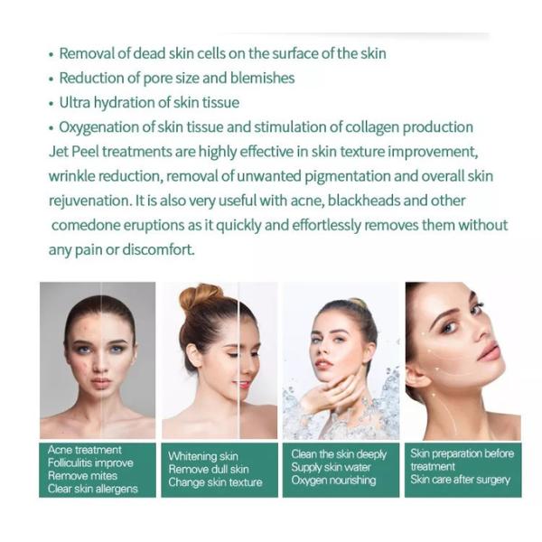 Spa PDT LED Light Therapy Machine 500W Oxygen Jet Peel Face Care Machine