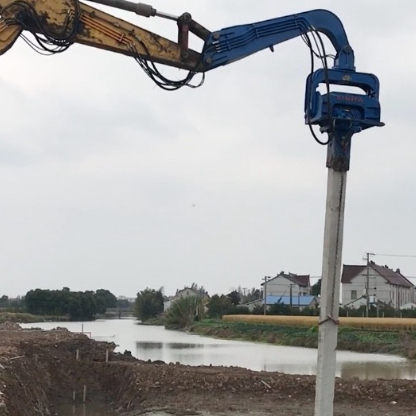 Pile Driver for Bridge Construction: High-Efficiency & Multi-Functional Excavator Attachment