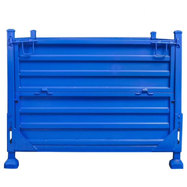ISO Single Faced 1200X1000mm Solid Steel Q235 Metal Pallet