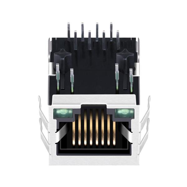 J0011D21E | LPJ0011ACNL RJ45 Jack modular, ângulo direito 100Base-T