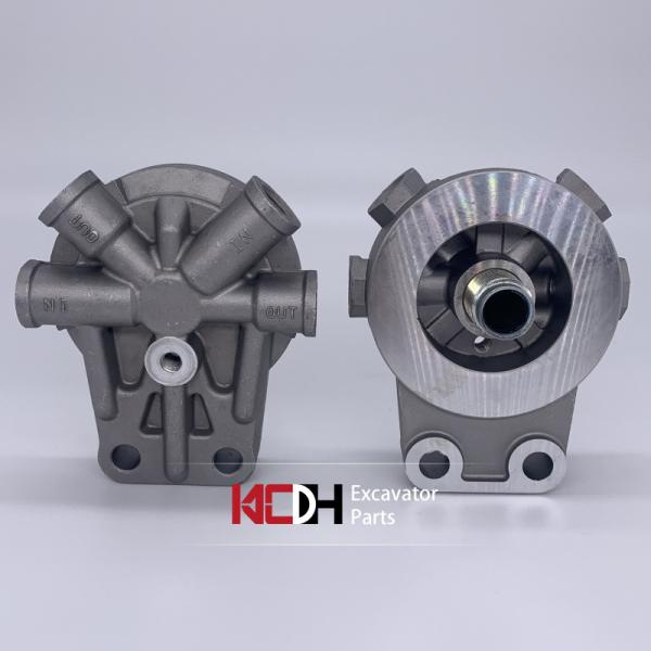 Основание основания 1R0751 фильтра топлива частей 1R-0751 экскаватора гусеницы E320C E320B E320D алюминиевое