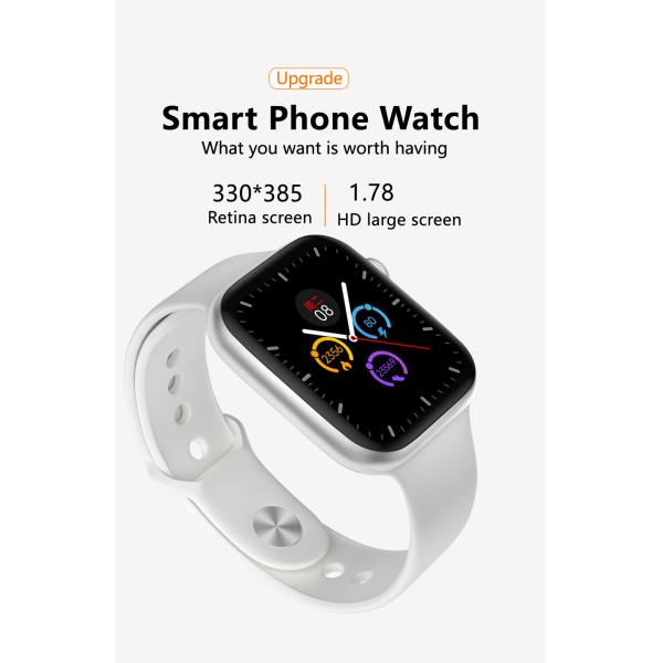 2021 первоначальный андроид p IOS SmartWatch кровяного давления монитора тарифа сердца отслежывателя фитнеса звонка 44mm дозора IWO YY21 умный