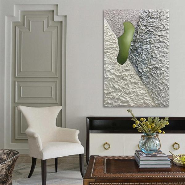 Customized 3D Mixed Media Craft Engraving Painting Wall Art Decor Painting 80x120cm