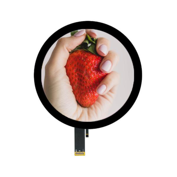 Affichage LCD rond de 5 pouces 1080x1080 Circuit d'affichage tactile à 50 broches pilote IC HX8399C/GT911