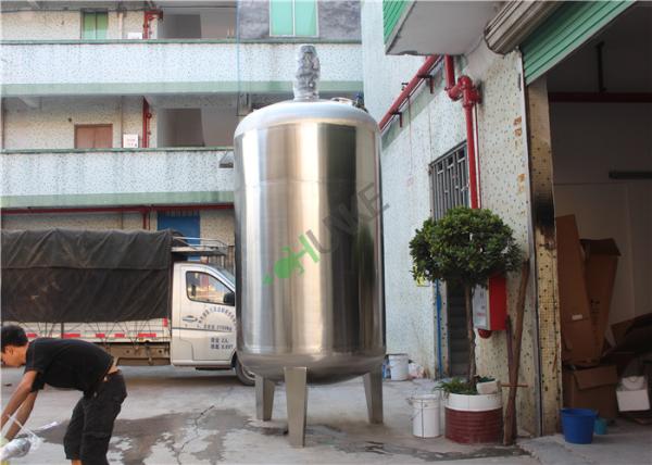 Food Grade Reverse Osmosis Water Storage Tank / Stainless Steel Water Tank