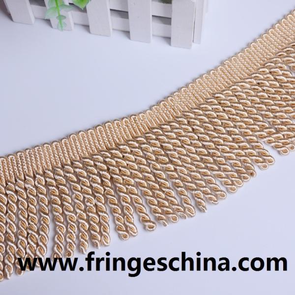 Fashion wholesale rayon custom OEM bullion fringe for sofa pillow cushion decoration