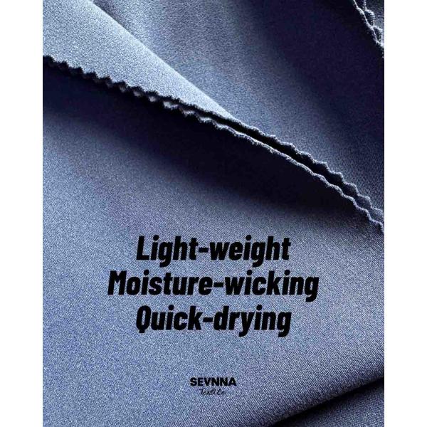 230gsm 77%Biobased Nylon + 23%Black Spandex Stripe Recycled Nylon Fabric SP7441