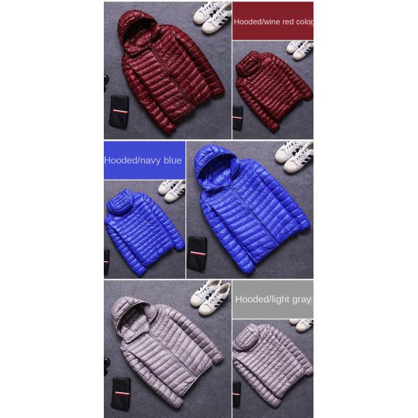 Пустые капюшонированные теплые длинные куртки легкие мужские зимние куртки