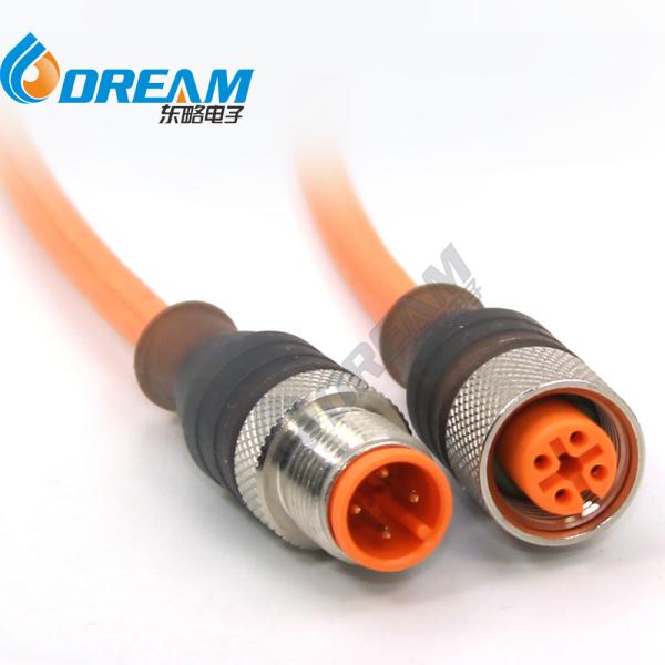 DREAM START DREAM START M12 CONNECTOR Cable Pin 90° Female