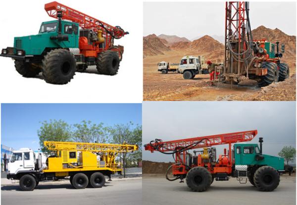 Top Drive 6x6 chassis Buggy 200m Truck Mounted Drilling Rig
