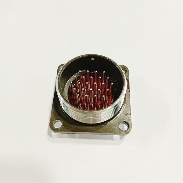 ODM 24 Pin Round Connector Male Aeronautics and Astronautics Plug with Metal Body and High Temperature Resistance Russian Standard