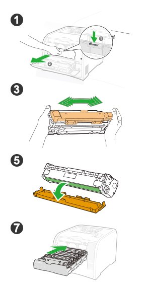 Colorful Recycle Printer Compatible Cartridges CE412A CE412 HP Laserjet Pro 400