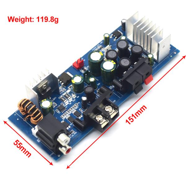 TPA3116 Digital Subwoofer Amplifier Board 2*50W 8-24V Dual Channel Professional Amplification