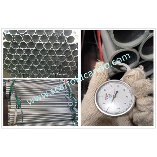 48MM OD tube, hot dip galvanized, black, painted scaffolding steel pipe for building construction 500-6000mmL BS1139