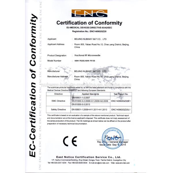 Manufacturer supply 2Mhz portable fractional RF micro needle machine for Wrinkle removal Facial wrinkle removal