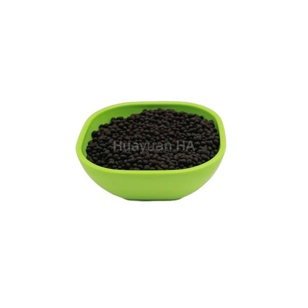 CAS 1415-93-6 Granule d'acide humique 2-4 mm Taille Augmenter la production agricole