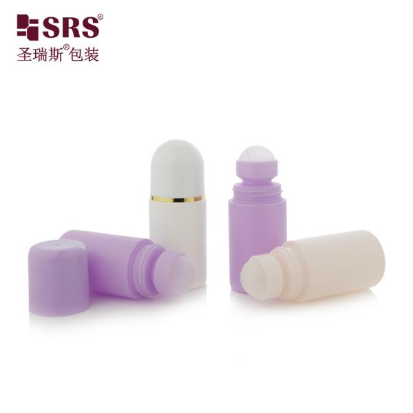 RPPC-60ml 2oz PP Plastic Roll On Applicator Bottle For Atheletic Muscle Pain