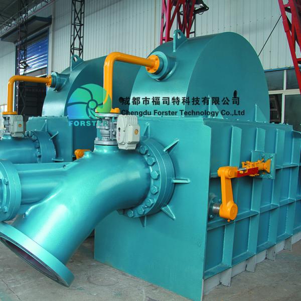 установка трубы высокого давления генератора колеса воды 50Хз/60Хз Пельтон длинная