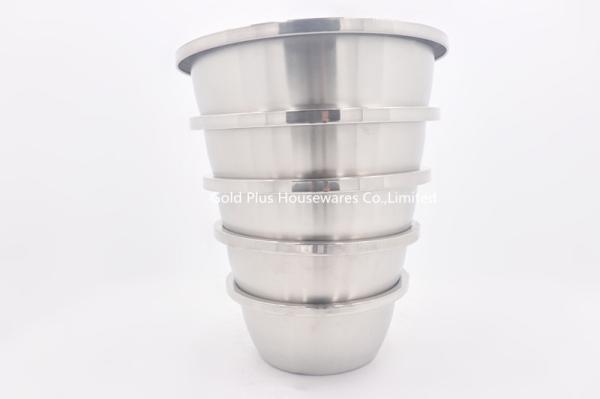 18cm Wall mounted cat pet water food container feeder 1.8A stainless steel food bowl