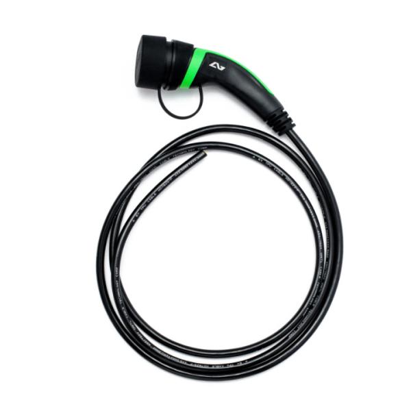 3.6KW 16A PBT ALLOY Type 2 Electric Car AC Fast Charger IEC 62196