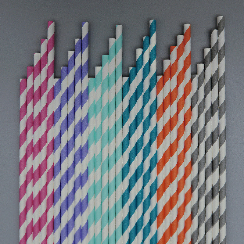 Food-Contacting Grade Colourful Paper Straw for Drinking Package Gross Weight 5.500kg