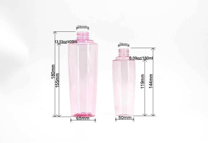 Вокруг бутылок ликера 180ml 28mm розовых пластиковых