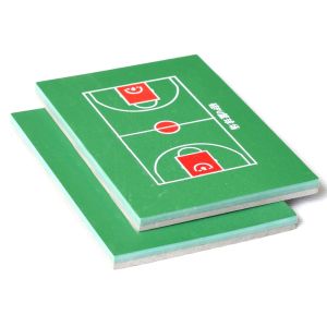 Sports extérieurs d'unité centrale de silicium de terrain de jeu parquetant le terrain de basket de peinture de champ de revêtement de SPU