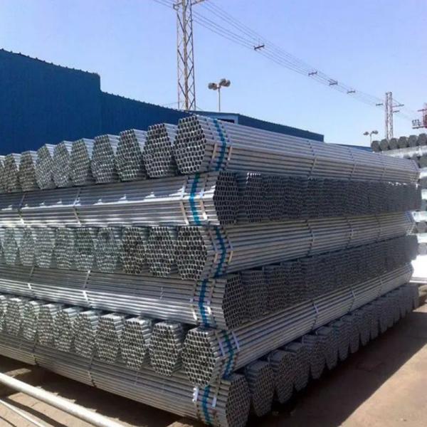 High Quality ASTM/JIS/BS1399 Gi Seamless Pipe Iron Round Tube Hot Dipped Galvanized Steel Pipe in Stock