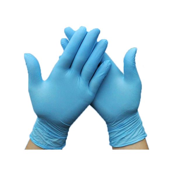 Soft Nitrile Powder Free Medical Examination Gloves For Sensitive Skin