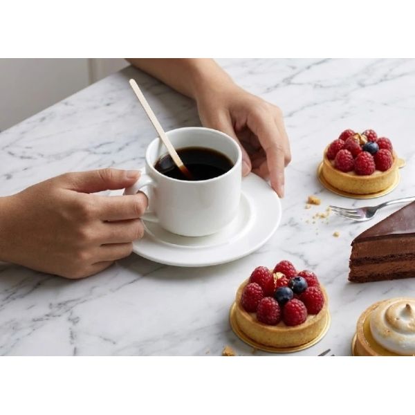 OEM 140mm Birch Wooden Coffee Stick Stirrers For Food Service