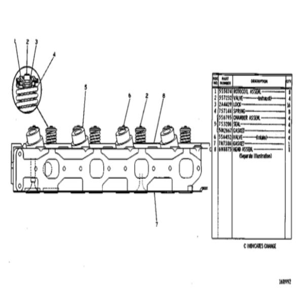 7N-7386 7N7386 joints utilisés pour les roulettes de chargement pièces de rechange 920 930 950
