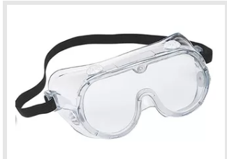 Protective Eyewear Medical Safety Goggles PC PVC Reusable Transparent